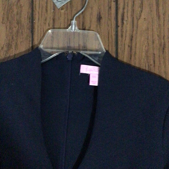 Lily Pulitzer Charlena Navy Mini Dress - Picture 3 of 7